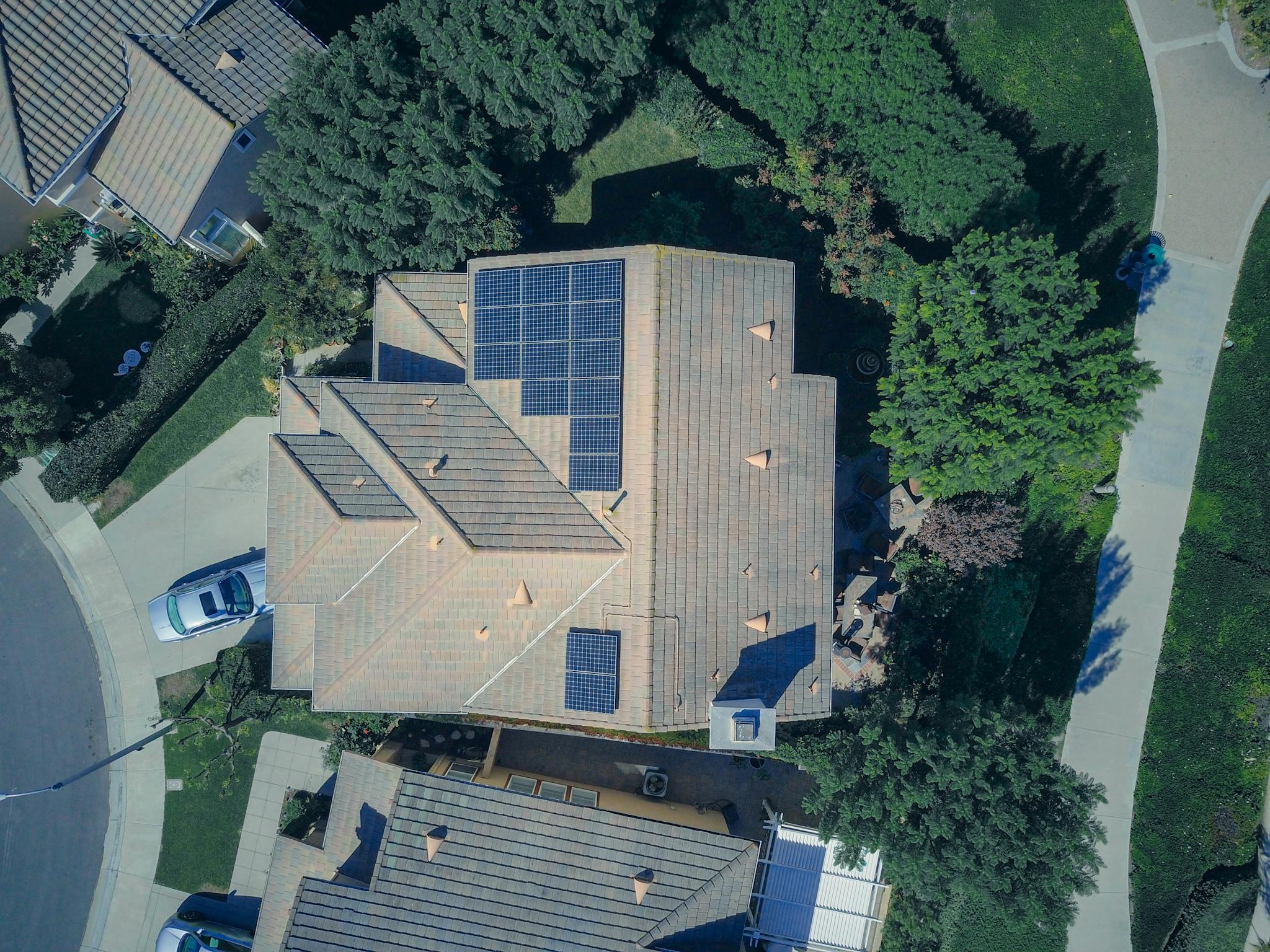 Free stock photo of aerial view, architecture, battery